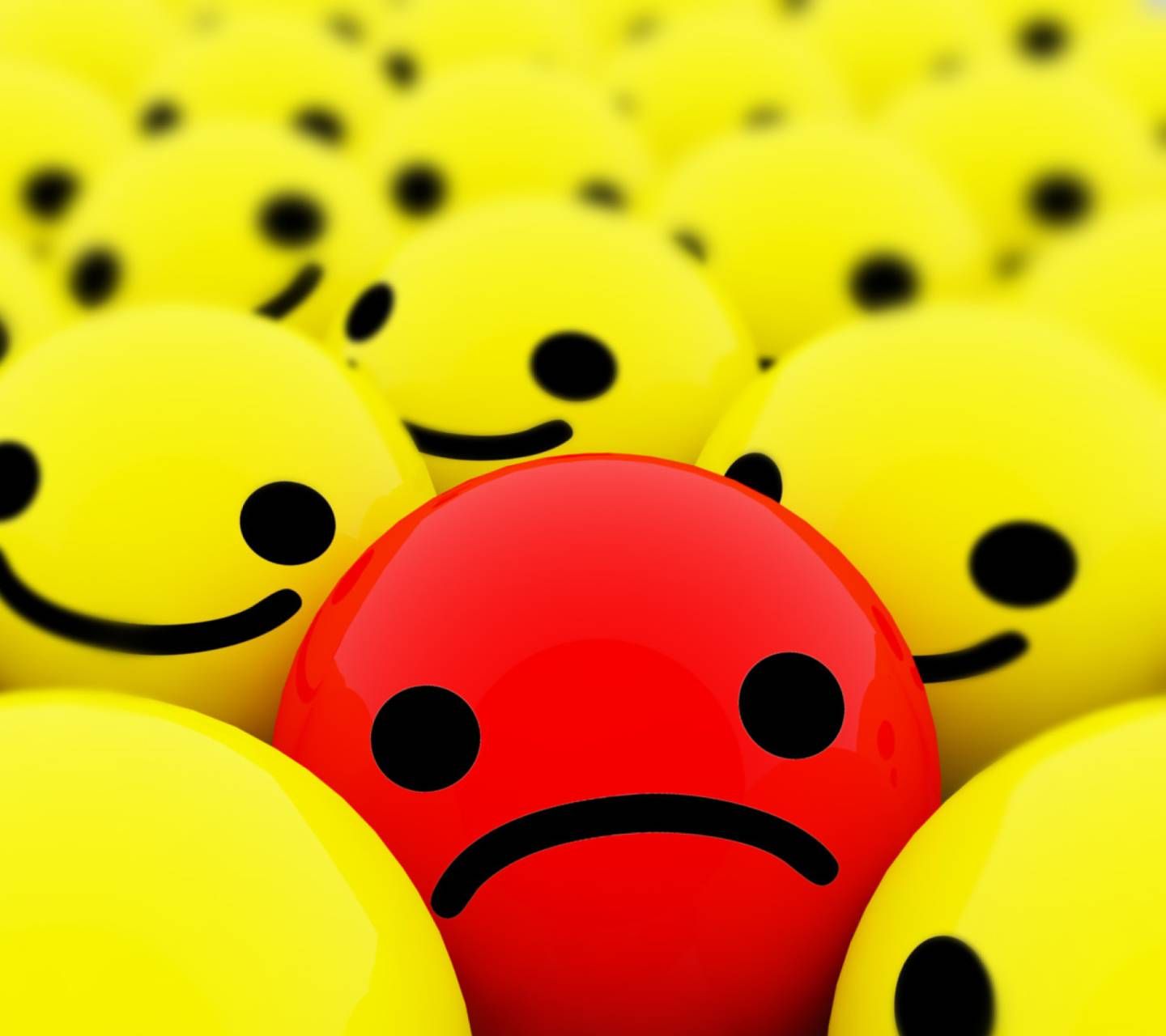 1440x1280 Red Smile Wallpaper by M_Phenomenal - 3d - Free on ZEDGE™