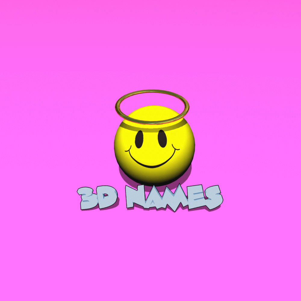 1000x1000 3D Name Wallpapers - Make Your Name in 3D