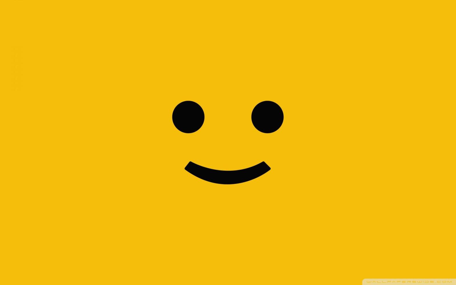 1920x1200 Smile Face Yellow Background wallpaper