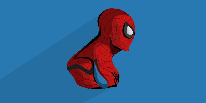 3840x2160 Spider-Man, Marvel Comics, Minimal, 4K HD wallpaper | Wallpaper Flare