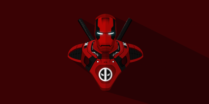3840x2160 121703 #Artwork, #4K, #Minimal, #Deadpool, #Marvel Comics | Creative