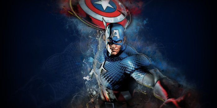 3840x2160 Wallpaper Captain America, Marvel Comics, 4K, Art #18562