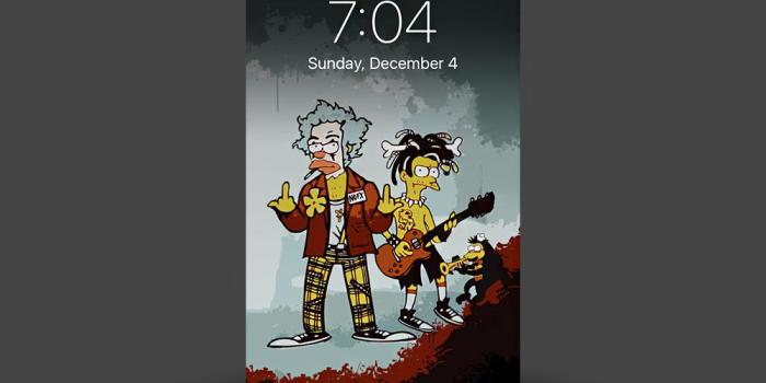 1000x800 I Made An Iphone Wallpaper From The Simpsons / Cokie - Cartoon, Hd