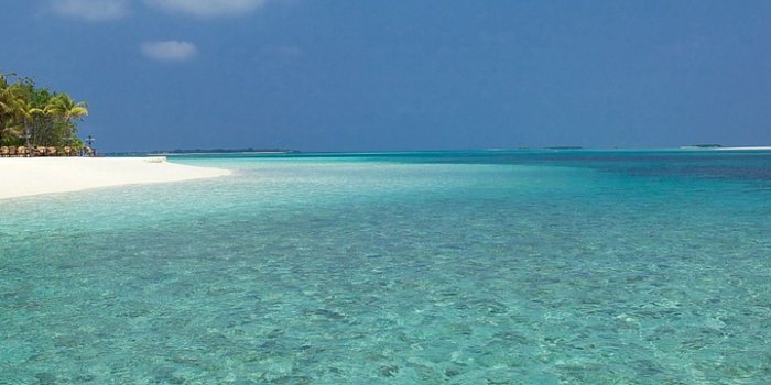 5760x1080 Download 5760x1080 maldives sea bereg_ostrov beach islands ocean
