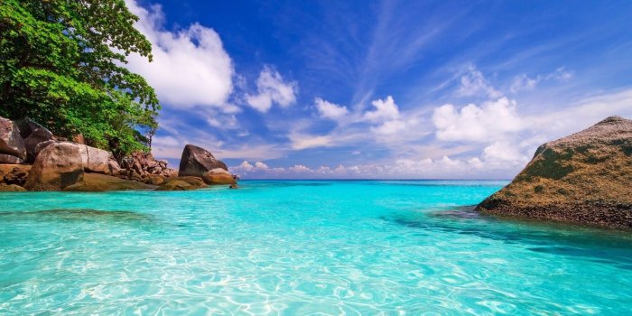 1600x900 Beach Day ❤ 4K HD Desktop Wallpaper for 4K Ultra HD TV • Dual