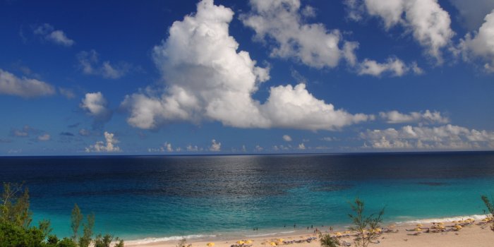 3554x1999 Bermuda Beach ❤ 4K HD Desktop Wallpaper for 4K Ultra HD TV • Wide