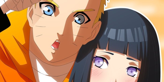 1332x850 Photo Wallpaper Girl, Guy, Naruto, Naruto, Naruto Uzumaki, - Hinata