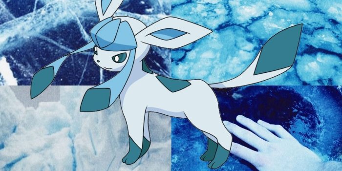 1080x1920 Wallpaper Lockscreen Aesthetic Blue Ice Pokemon Glaceon