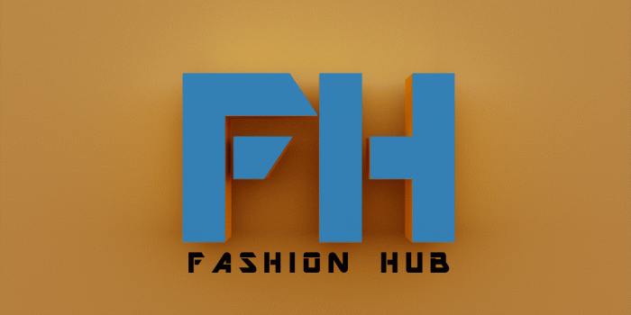 1366x768 FASHION HUB 3D LOGO + PSD by SHAHBAZRAZVI