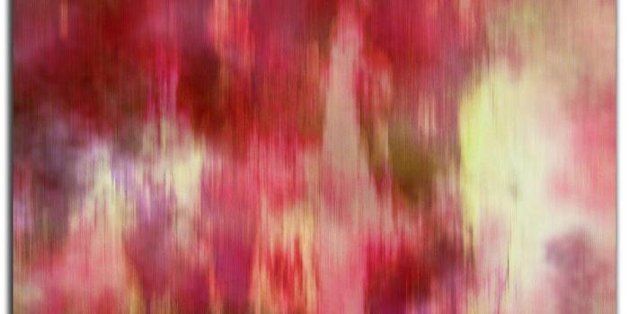 1000x1000 Red Fusion Illustration - Peel and Stick Removable Wallpaper Full