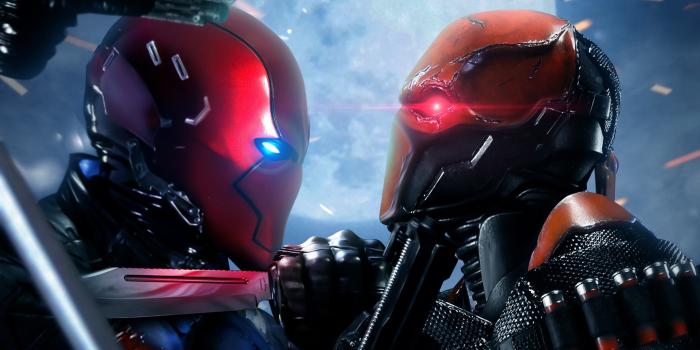 2560x1440 Deathstroke #RedHood | Wallpaper | Red hood wallpaper, Deathstroke