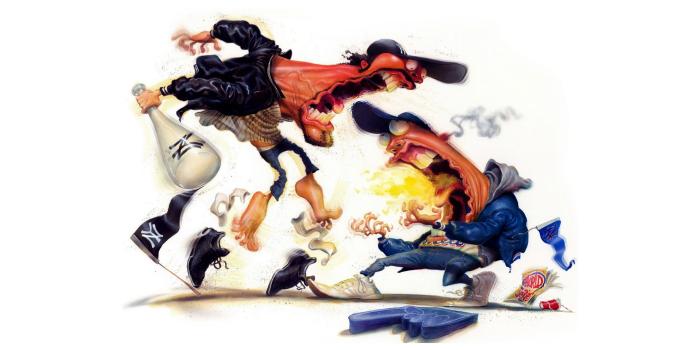 1920x1200 Angry baseball player wallpaper - Funny wallpapers - #23202