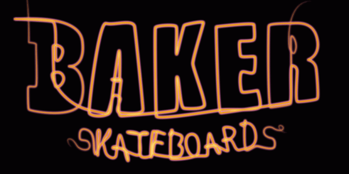 907x907 Baker - Light Streaks Tee on Behance