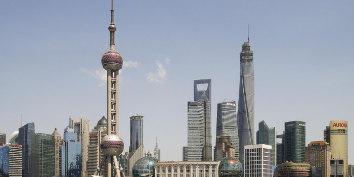 1920x1080 Shanghai China Skyscrapers Daylight View Wallpaper - Wallpaper Stream
