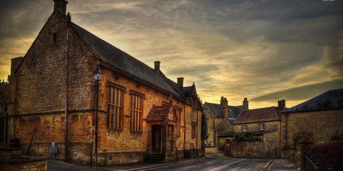 1920x1080 Old city street wallpaper - Photography wallpapers - #24260