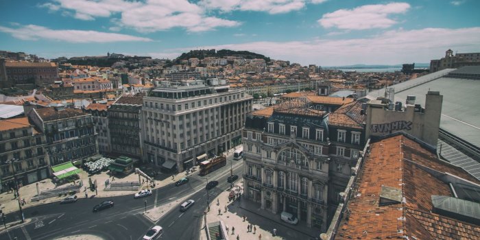 1920x1080 Download 1920x1080 HD Wallpaper lisbon aerial view portugal old city