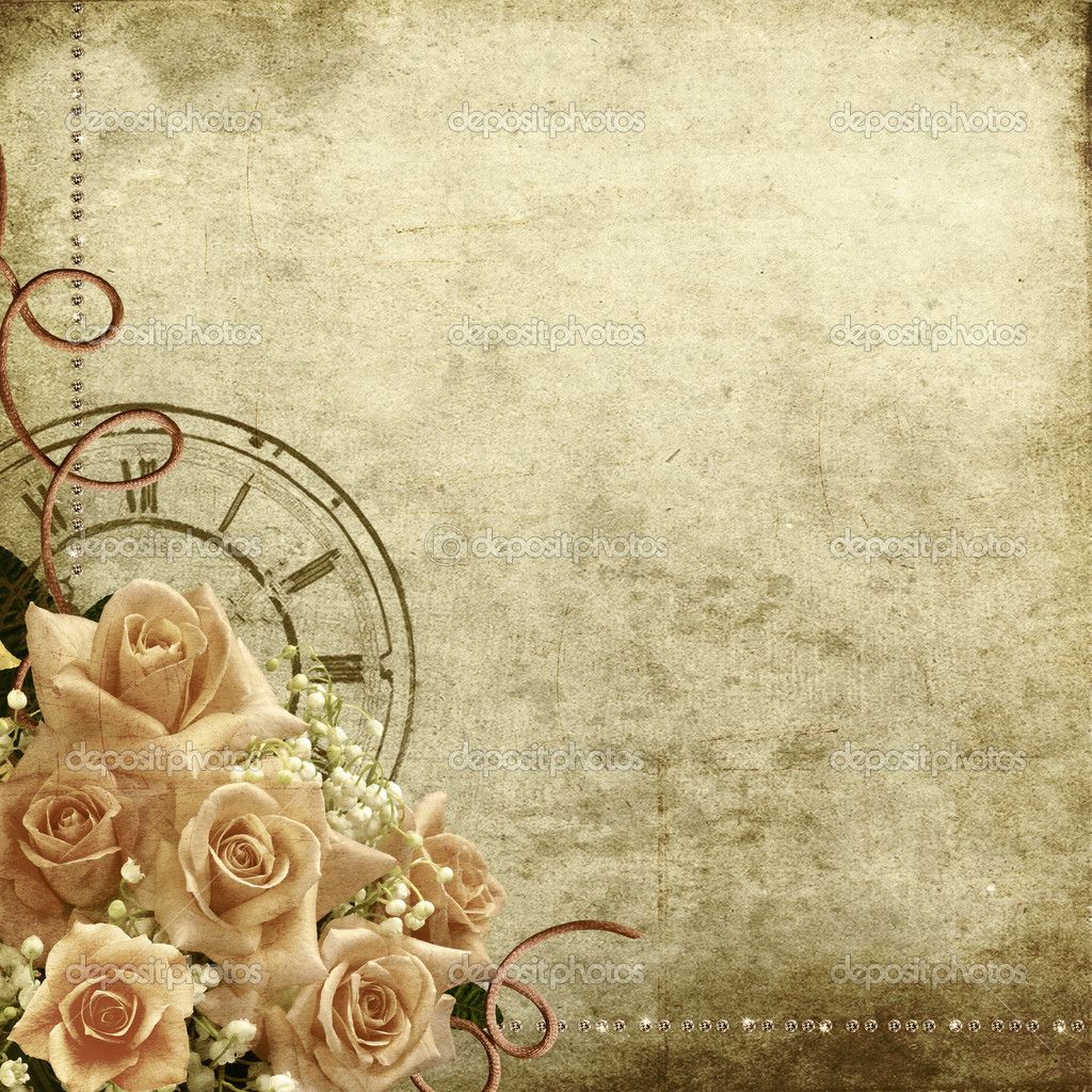 1024x1024 Vintage Wallpaper Background | Retro Vintage Romantic Background