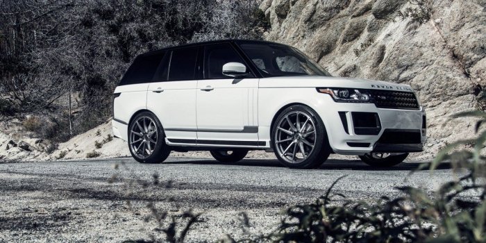1248x650 Land Rover Range Rover Vogue White Side View - Free Stock Photos