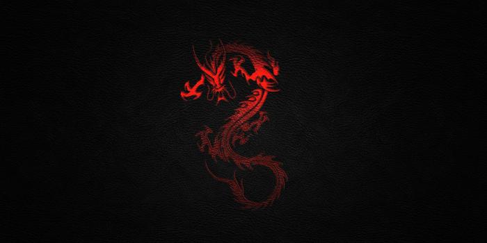 1920x1080 Red Black Dragon Wallpapers