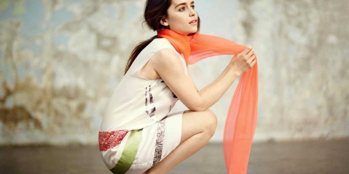 1920x1200 Emilia Clarke Vogue HD desktop wallpaper : Widescreen : High