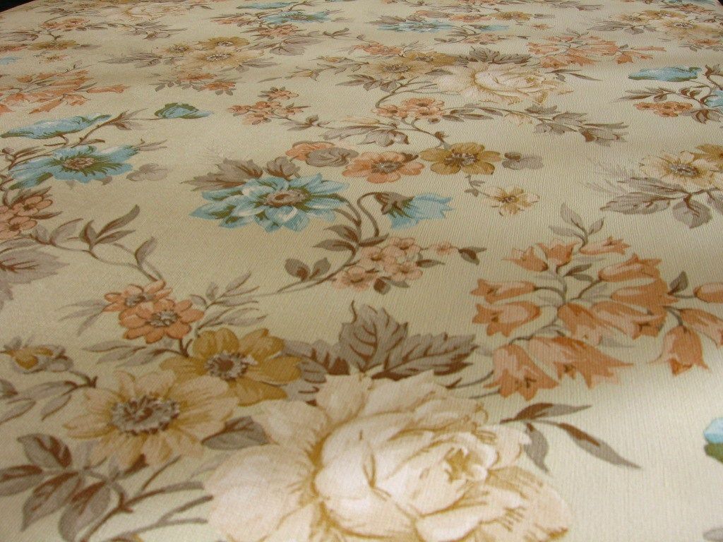 1024x768 Vintage Wallpaper by the Metre 70s Retro Wallpaper - 70s Romantic