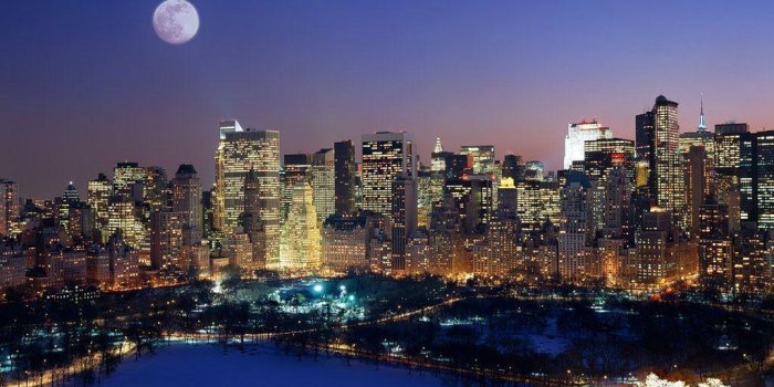 1024x768 New York Christmas Wallpapers