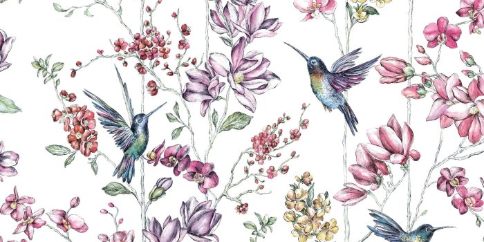 2000x2000 Statement Floral Wallpaper | Departments | DIY at B&Q