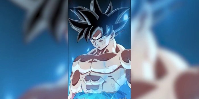 1280x720 GOKU LIMIT BREAKER ANIMATED WALLPAPER