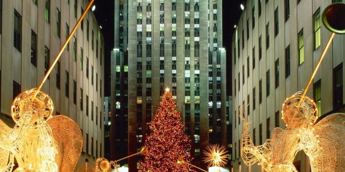 1024x768 Christmas at Rockefeller - Christmas Wallpaper (2735643) - Fanpop