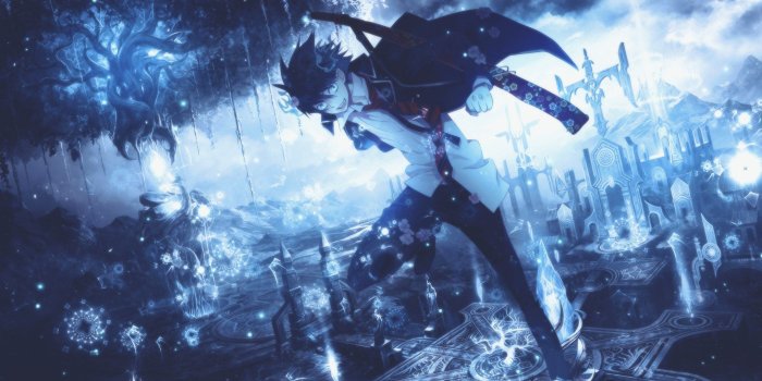 1920x1080 HQ RES blue exorcist wallpaper, Liddell Nail 2017-03-18 | Blue