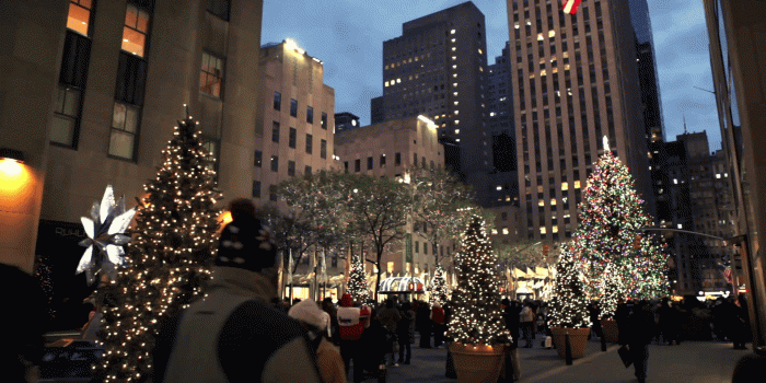 1920x1080 Christmas Tree and Lights in New York City 4