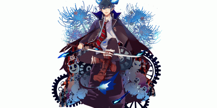 1680x1050 Download 1680x1050 Okumura Rin, Ao No Exorcist, Blue Exorcist