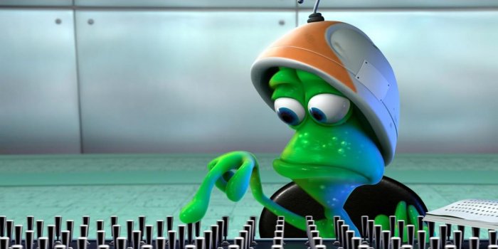 1366x768 Download Funny Alien Wallpaper Gallery - Lifted Pixar (#2079751
