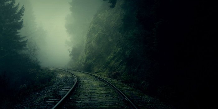 2560x1600 Free download Dark Railroad Landscape Wallpaper HD 1962 Wallpaper