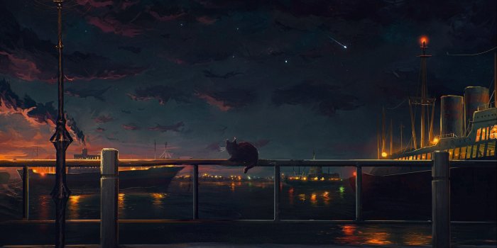 3500x1969 Anime Scenery Wallpaper (39+) - HD Nice Wallpapers