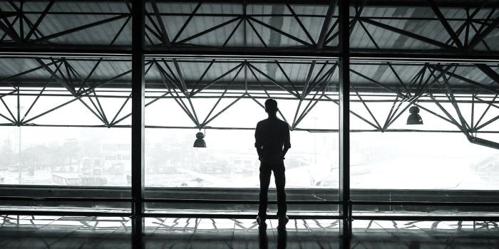 1600x1024 Black, And, White, Flight, Man, Person, HD Grayscale Images