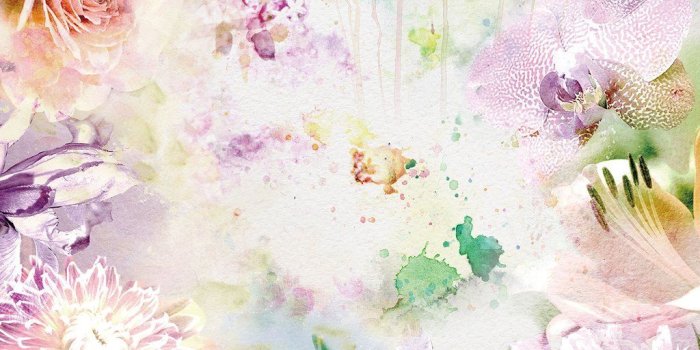 1024x927 Colour Watercolour Floral