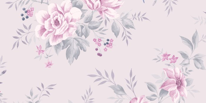 4000x4000 Colours Liora Purple Birds on floral trail Glitter Wallpaper | Departments  | DIY at B&Q