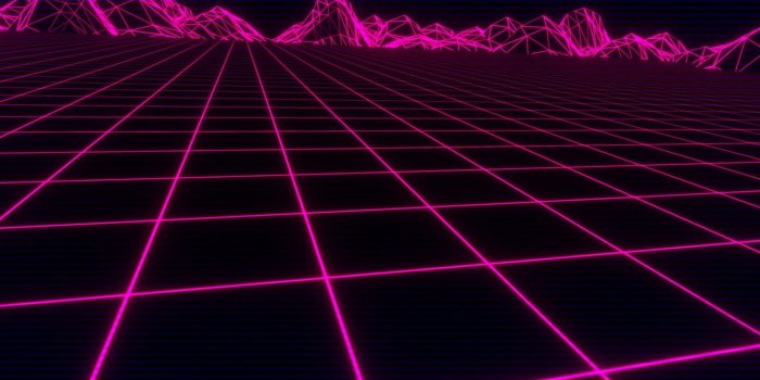 1332x850 Wallpaper Background, Neon, VHS, Synth, Retrowave, Synthwave, New