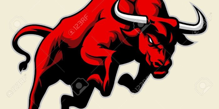 1300x1300 Jumping Red Bull in 2019 | Artwork | Bull logo, Bull tattoos, Red