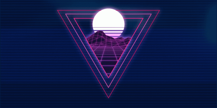 1920x1080 My retro-neon-style wallpaper, got told it'd fit here. : outrun
