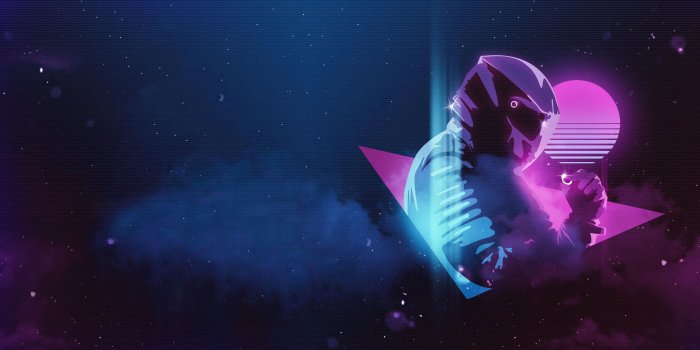 3733x2100 RetroWave Wallpapers