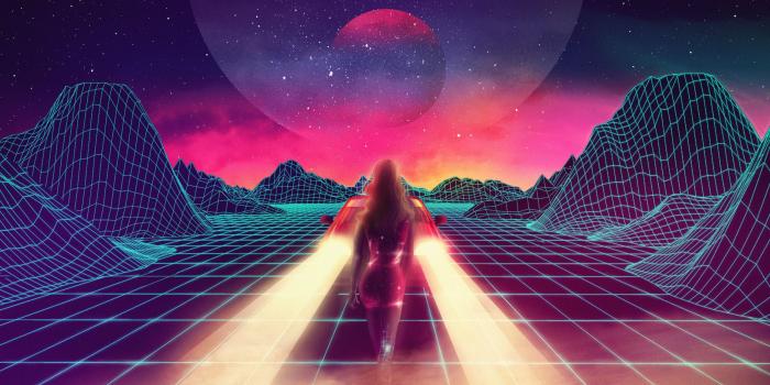 2551x1596 Looking for Outrun/80s style backgrounds or wallpapers : outrun