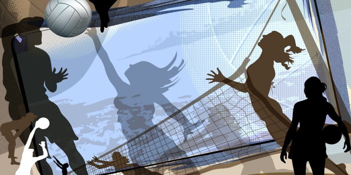 1920x1200 Sports Abstract – Volleyball widescreen wallpaper