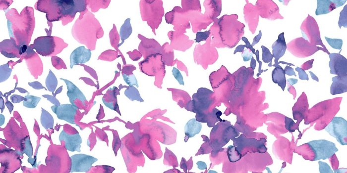 1500x1500 RoomMates Bright Watercolor Floral Peel and Stick Wallpaper