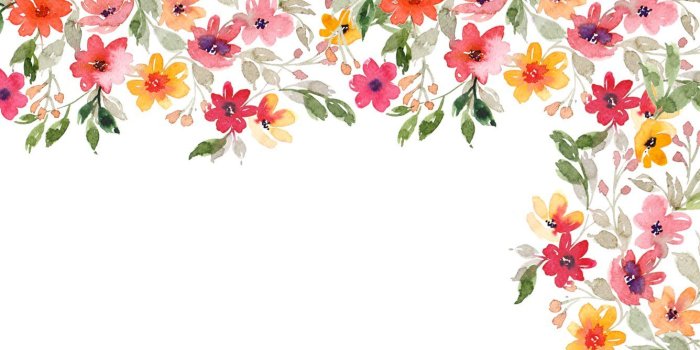 1336x828 Floral Wallpaper - Computer Wallpaper Watercolor Flowers Free