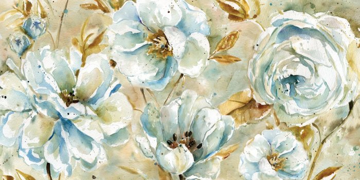 2000x1026 Watercolor Floral Rug
