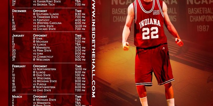 1024x768 2007-2008 Schedule Desktop Wallpaper - Inside the Hall | Indiana