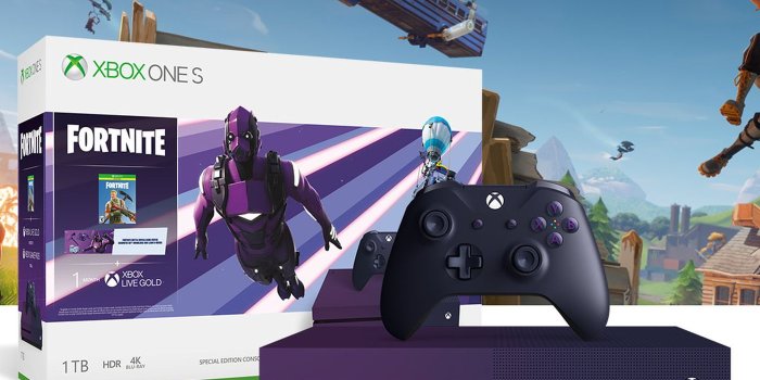 1400x1050 Purple Fortnite Xbox bundle headlines E3 deals next week - Polygon