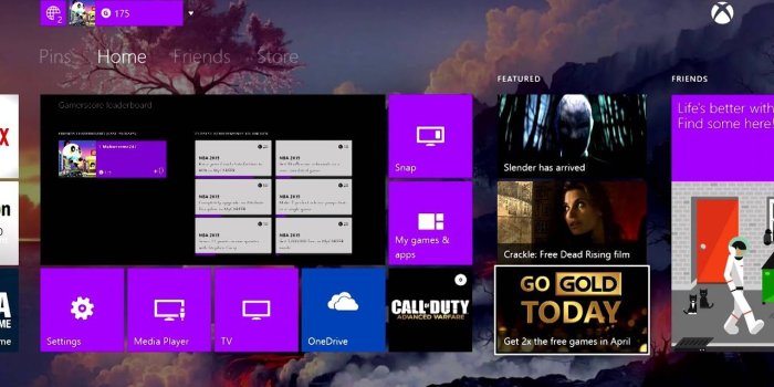 1280x720 2C55G6M Xbox One Home Screen Wallpaper 1280x720 px - Picserio.com